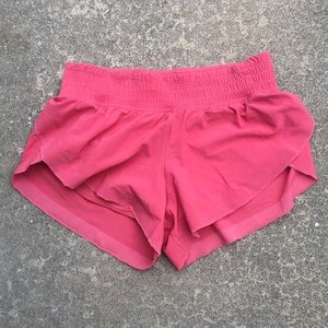 Coral Lulu Lemon Shorts!!